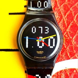 Vintage Swatch Watch Nadia Comaneci LZ105 1996 Olympic Specials New Old Stock